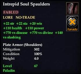 Intrepid Soul Spaulders