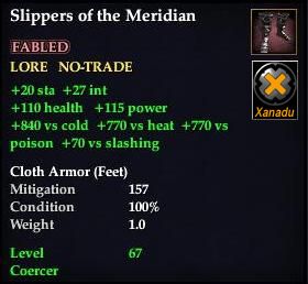 Slippers of the Meridian