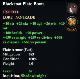 Blackcoat Plate Boots