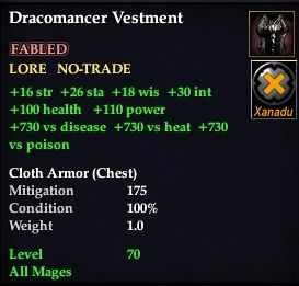 Dracomancer Vestment