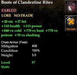 Boots of Clandestine Rites