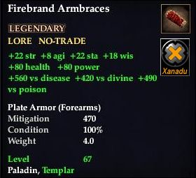 Firebrand Armbraces
