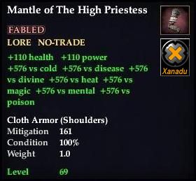 Mantle of the High Priestess