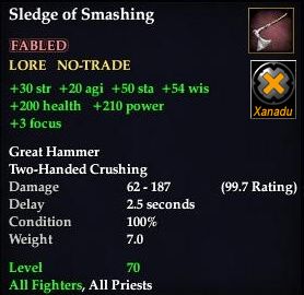 Sledge of Smashing