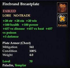 Firebrand Breastplate