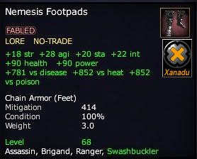 Nemesis Footpads