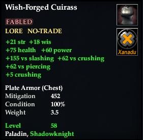 Wish-Forged Cuirass