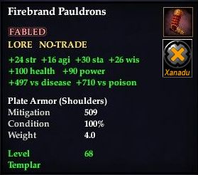 Firebrand Pauldrons