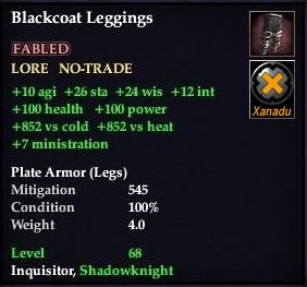 Blackcoat Leggings