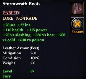 Stormwrath  Boots