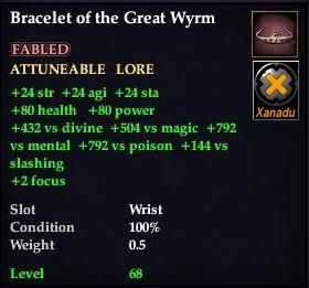 Bracelet of the Great Wyrm