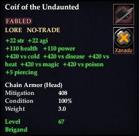 Coif of the Undaunted