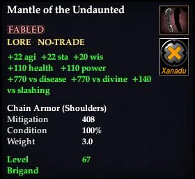 Mantle of the Undaunted