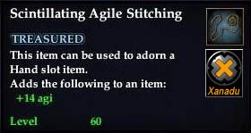 Stats of Scintillating Agile Stitching