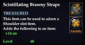 Stats of Scintillating Brawny Straps