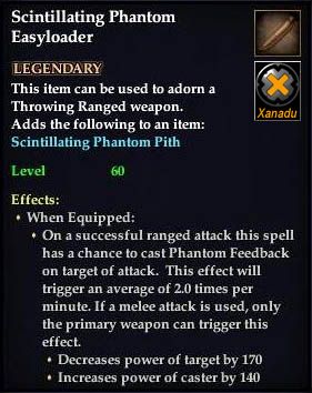 Stats of Scintillating Phantom Easyloader