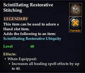 Stats of Scintillating Restorative Stitching