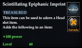 Stats of Scintillating Epiphanic Imprint