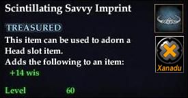 Stats of Scintillating Savvy Imprint