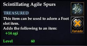 Stats of Scintillating Agile Spurs