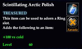 Stats of Scintillating Arctic Polish