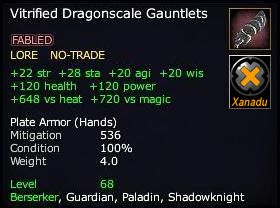 Vitrified Dragonscale Gauntlets