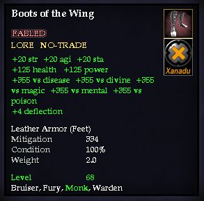Boots of the Wing