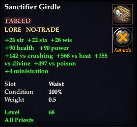 Sanctifier Girdle