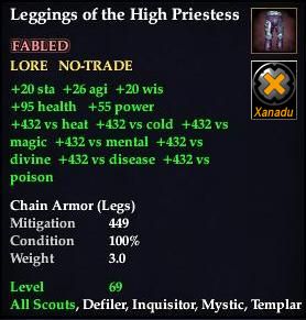 Leggings of the High Priestess