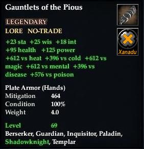 Gauntlets of the Pious