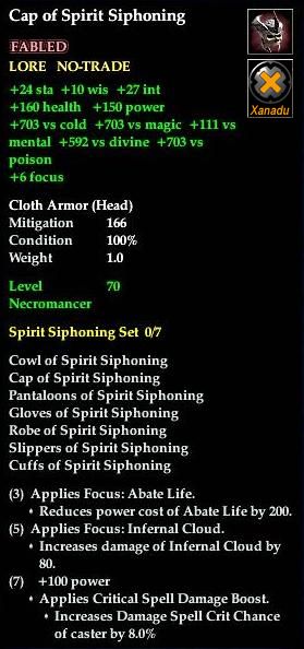 Cap of Spirit Siphoning
