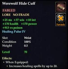 Werewolf Hide Cuff