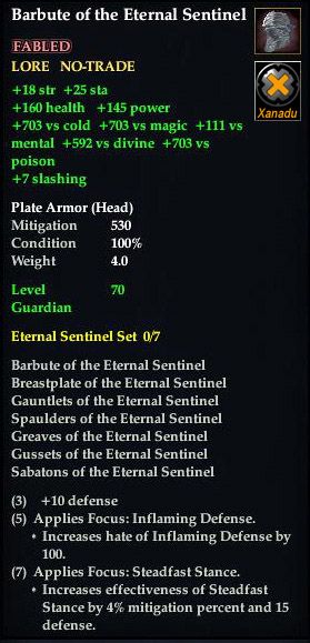 Barbute of the Eternal Sentinel