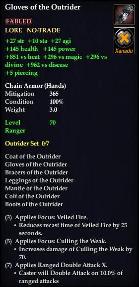 Gloves of the Outrider