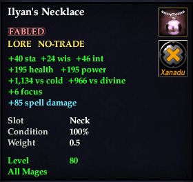 Ilyan's Necklace