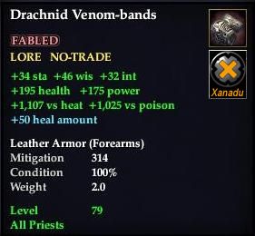 Drachnid Venom-bands