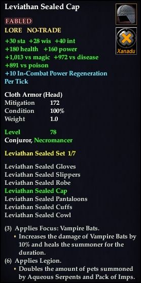 Leviathan Sealed Cap
