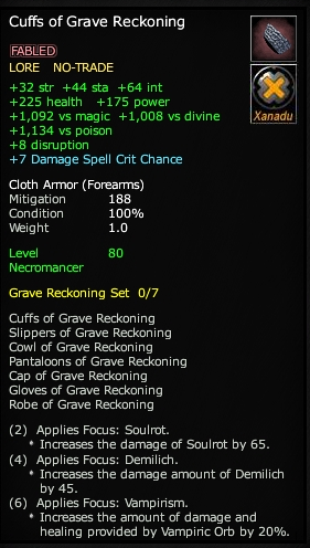 Cuffs of Grave Reckoning