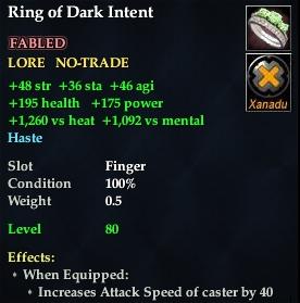 Ring of Dark Intent