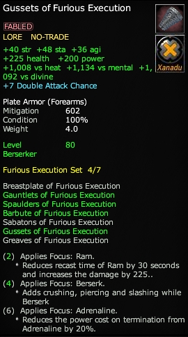 Gussets of Furious Execution