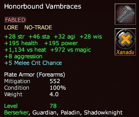 Honorbound Vambraces