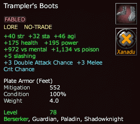 Trampler's Boots