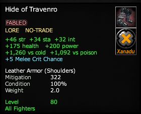 Hide of Travenro