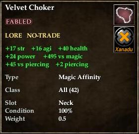 Velvet Choker