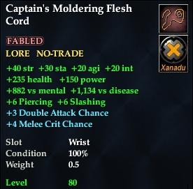 Captain's Moldering Flesh Cord