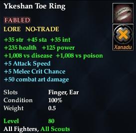 Ykeshan Toe Ring