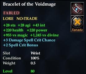Bracelet of the Voidmage
