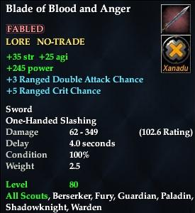 Blade of Blood and Anger
