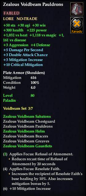 Zealous Voidbeam Pauldrons