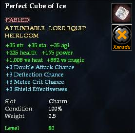 Perfect Cube of Ice